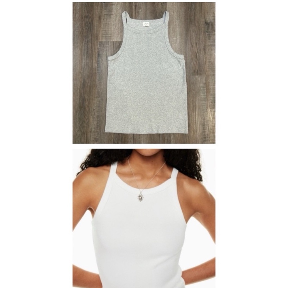 Wilfred Folklore Tank **LIGHT GREY** Like new Women’s size Large